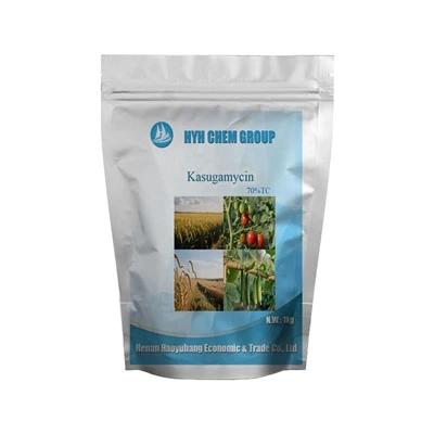 Ức chế và tiêu diệt nấm gây bệnh thực vật và một số vi khuẩn kasugamycin 70%TC, 85%tc cas no . 6980-18-3 cho gạo và lúa mì.